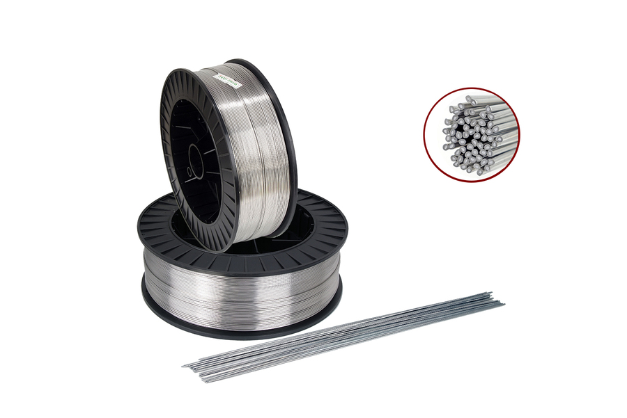 Aluminum flux cored wire