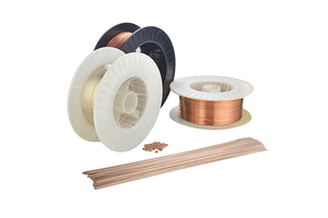 Copper-aluminum flux-cored wire